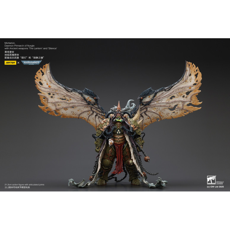 Joytoy - Warhammer - World Eaters - Angron Daemon Primarch of Khorne 1/18 - Warhammer 40000 Figurina