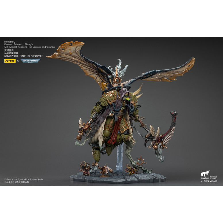 Joytoy - Warhammer - World Eaters - Angron Daemon Primarch of Khorne 1/18 - Warhammer 40000 Figurina