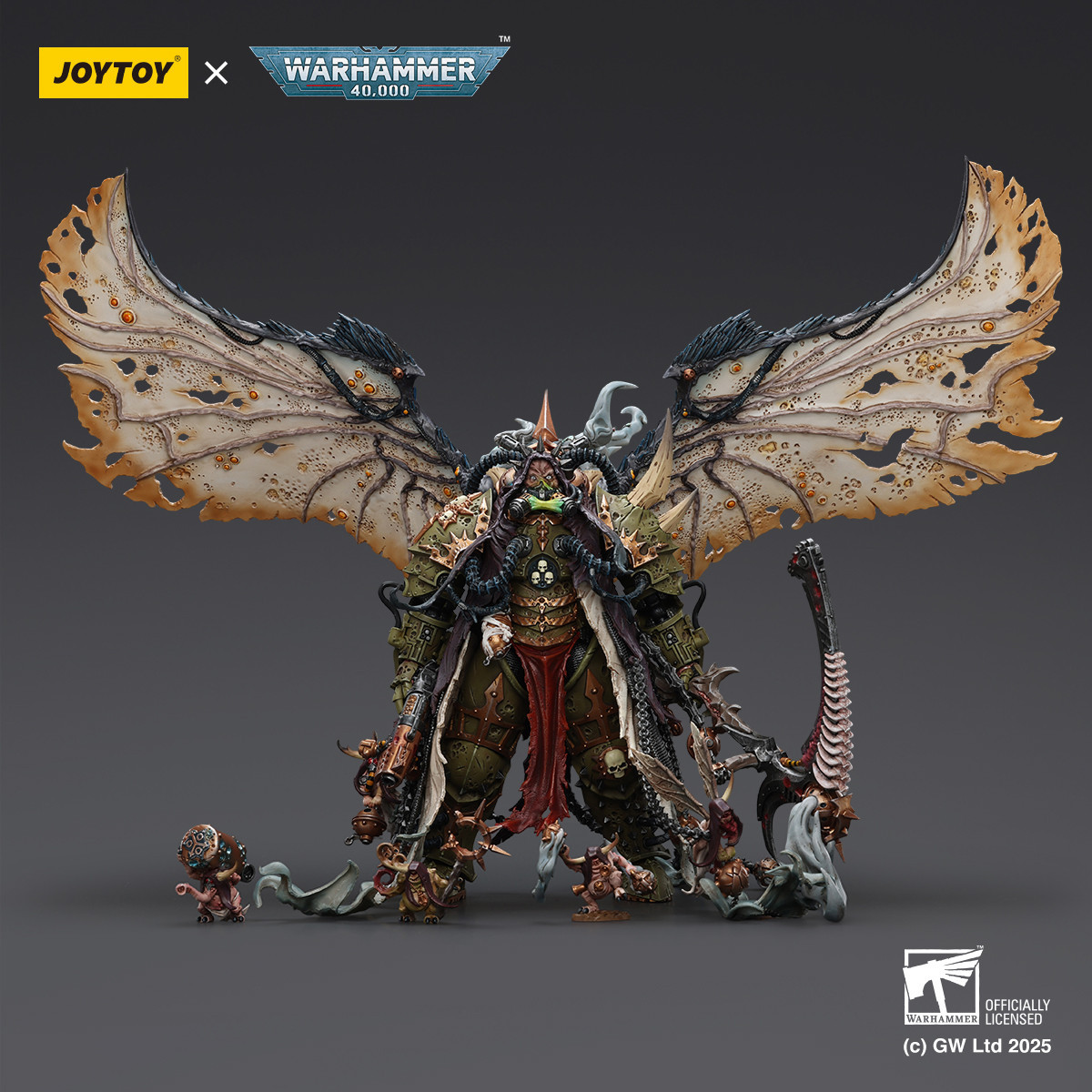 Joytoy - Warhammer - World Eaters - Angron Daemon Primarch of Khorne 1/18 - Warhammer 40000 Figurina