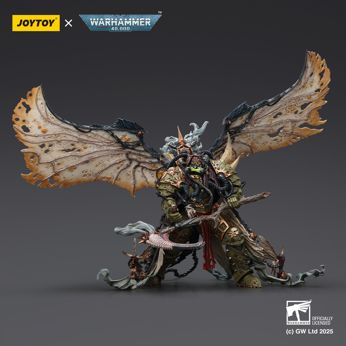 Joytoy - Warhammer - World Eaters - Angron Daemon Primarch of Khorne 1/18 - Warhammer 40000 Figurina