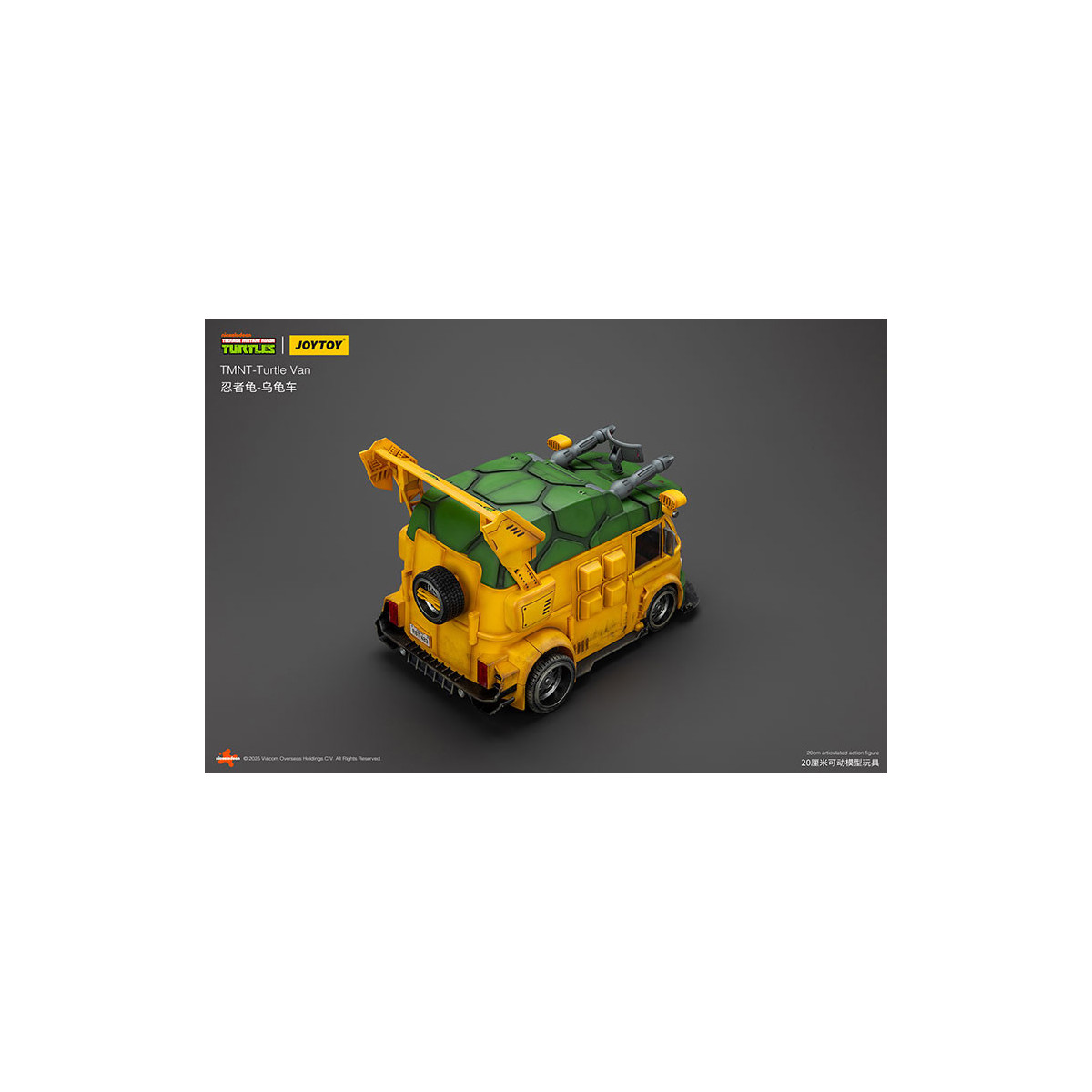 JoyToy TMNT - Furgone delle tartarughe - Teenage Mutant Ninja Turtles 1/18