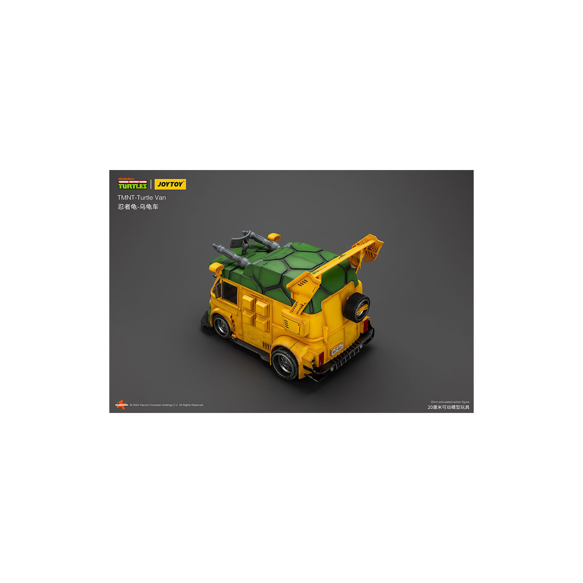 JoyToy TMNT - Furgone delle tartarughe - Teenage Mutant Ninja Turtles 1/18