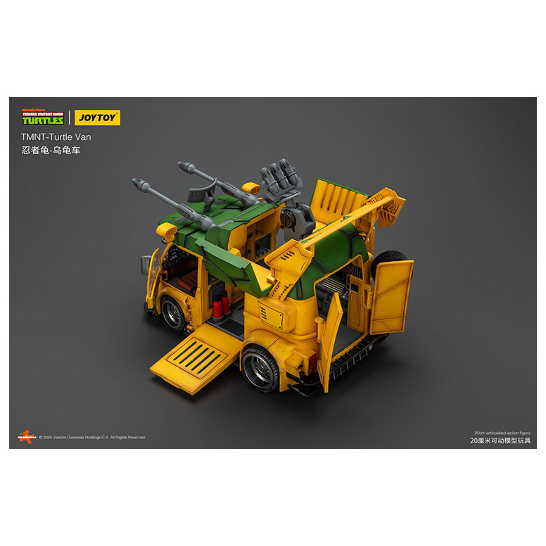 JoyToy TMNT - Furgone delle tartarughe - Teenage Mutant Ninja Turtles 1/18