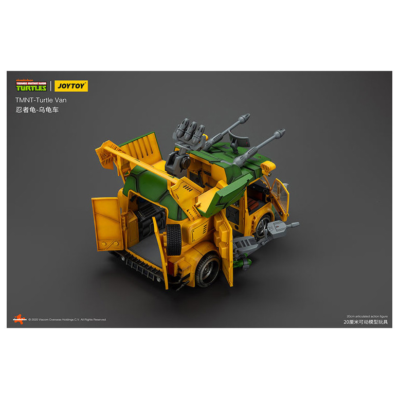 JoyToy TMNT - Furgone delle tartarughe - Teenage Mutant Ninja Turtles 1/18