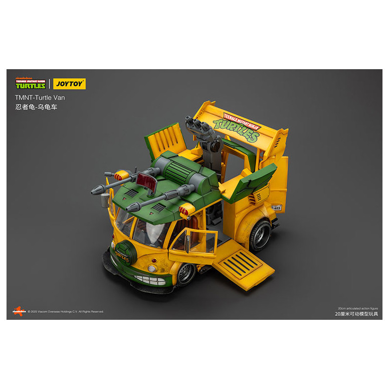 JoyToy TMNT - Furgone delle tartarughe - Teenage Mutant Ninja Turtles 1/18
