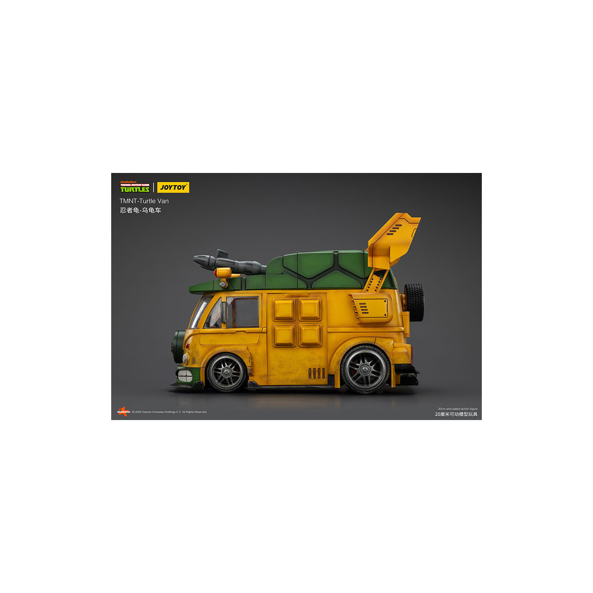 JoyToy TMNT - Furgone delle tartarughe - Teenage Mutant Ninja Turtles 1/18
