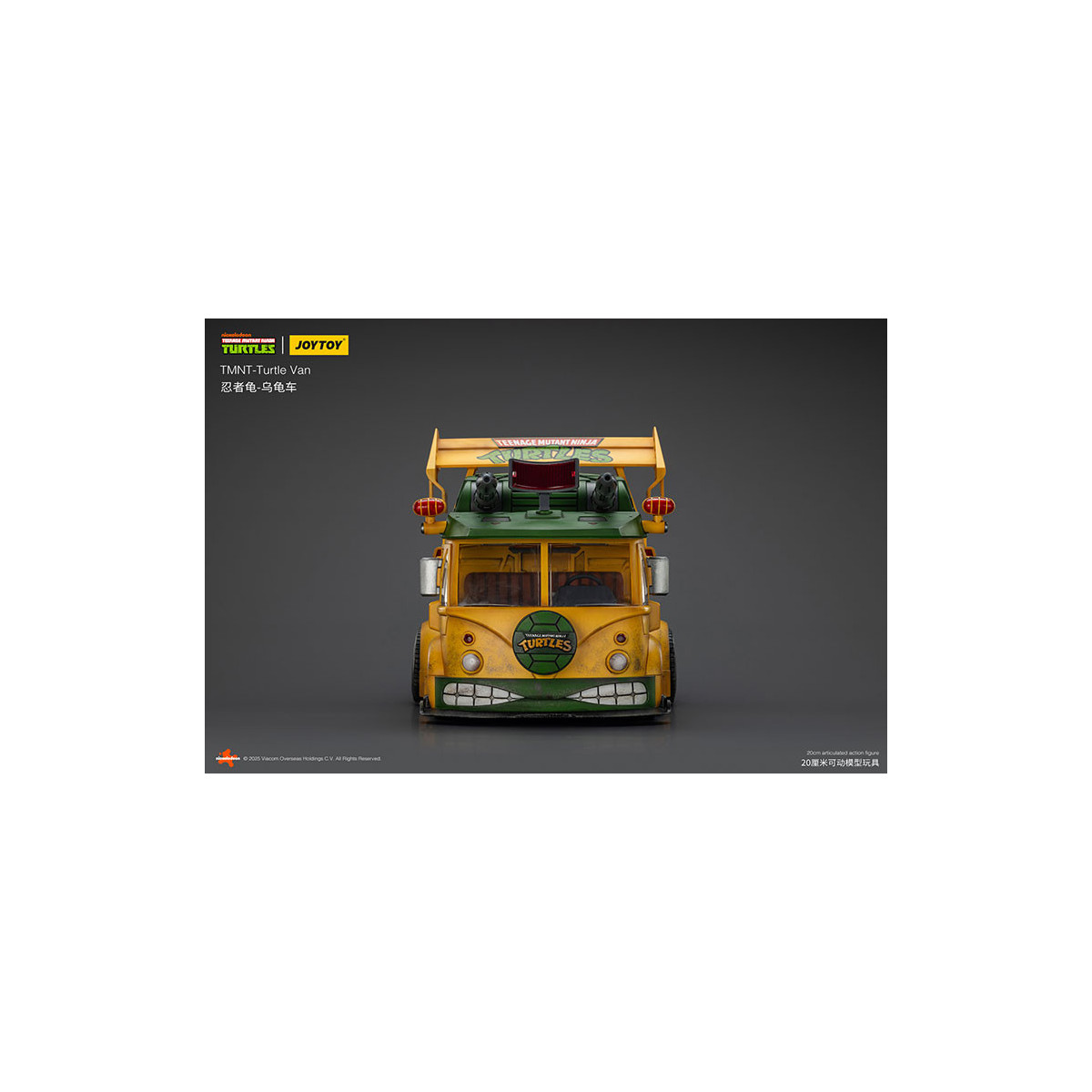 JoyToy TMNT - Furgone delle tartarughe - Teenage Mutant Ninja Turtles 1/18