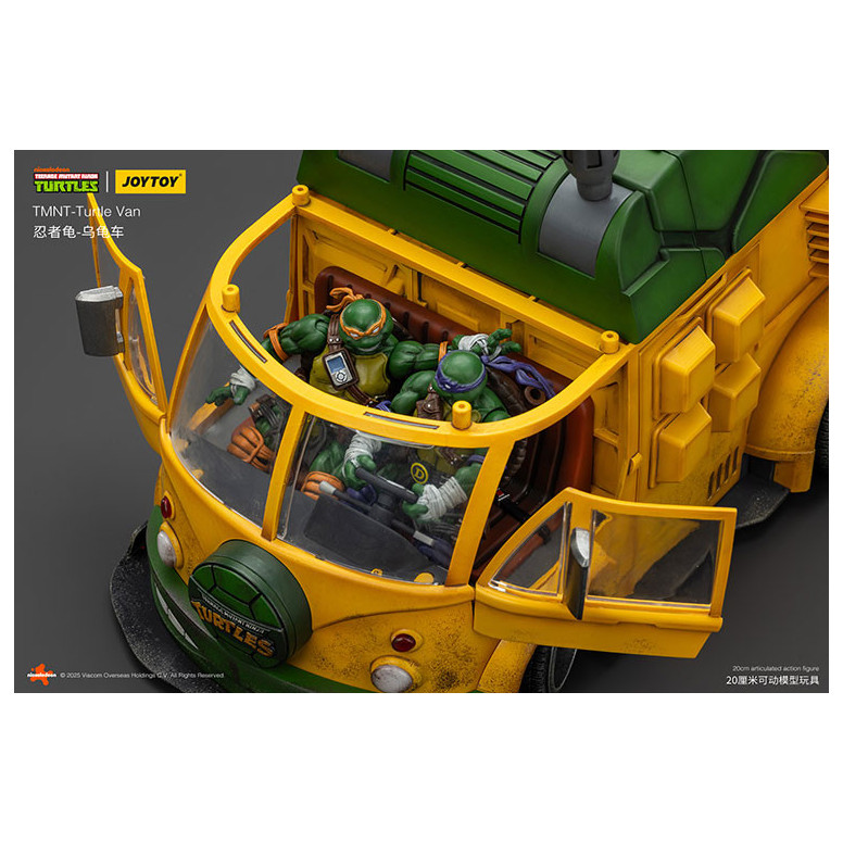 JoyToy TMNT - Furgone delle tartarughe - Teenage Mutant Ninja Turtles 1/18