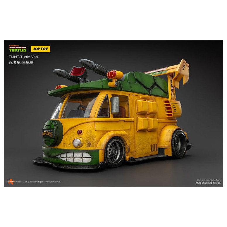 JoyToy TMNT - Furgone delle tartarughe - Teenage Mutant Ninja Turtles 1/18