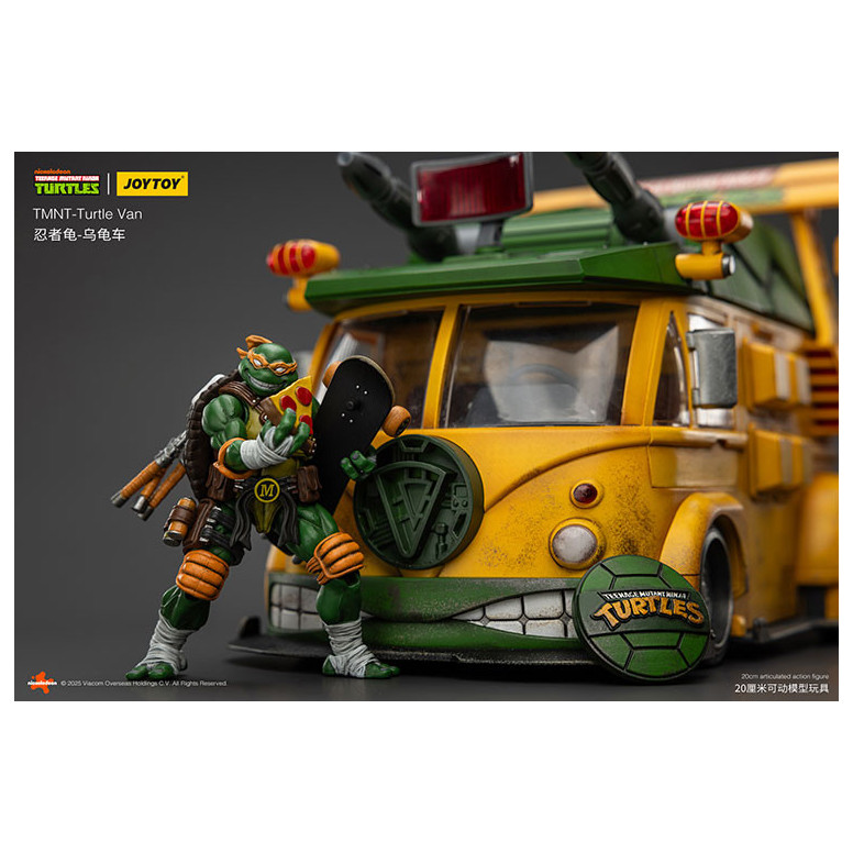 JoyToy TMNT - Furgone delle tartarughe - Teenage Mutant Ninja Turtles 1/18