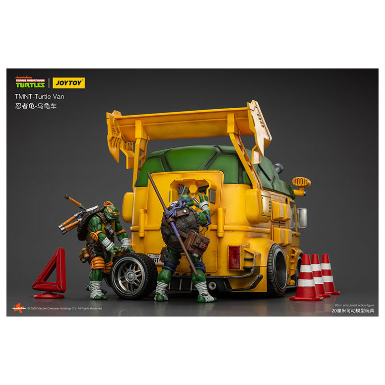 JoyToy TMNT - Furgone delle tartarughe - Teenage Mutant Ninja Turtles 1/18