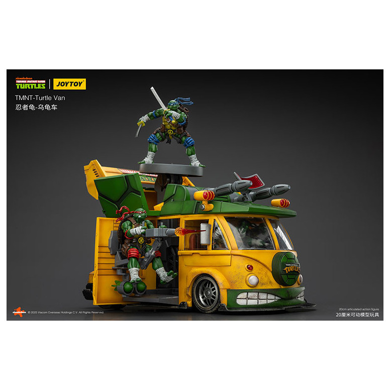 JoyToy TMNT - Furgone delle tartarughe - Teenage Mutant Ninja Turtles 1/18