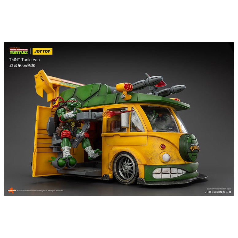 JoyToy TMNT - Furgone delle tartarughe - Teenage Mutant Ninja Turtles 1/18