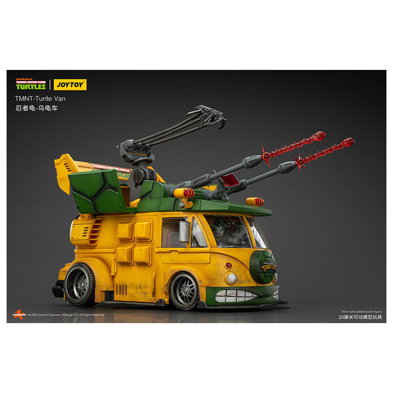 JoyToy TMNT - Furgone delle tartarughe - Teenage Mutant Ninja Turtles 1/18
