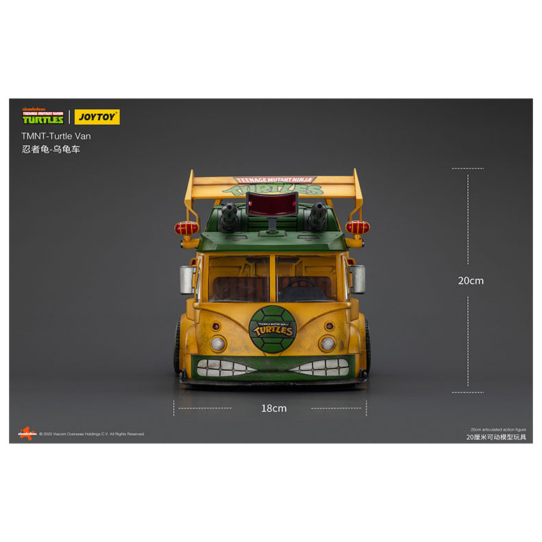 JoyToy TMNT - Furgone delle tartarughe - Teenage Mutant Ninja Turtles 1/18