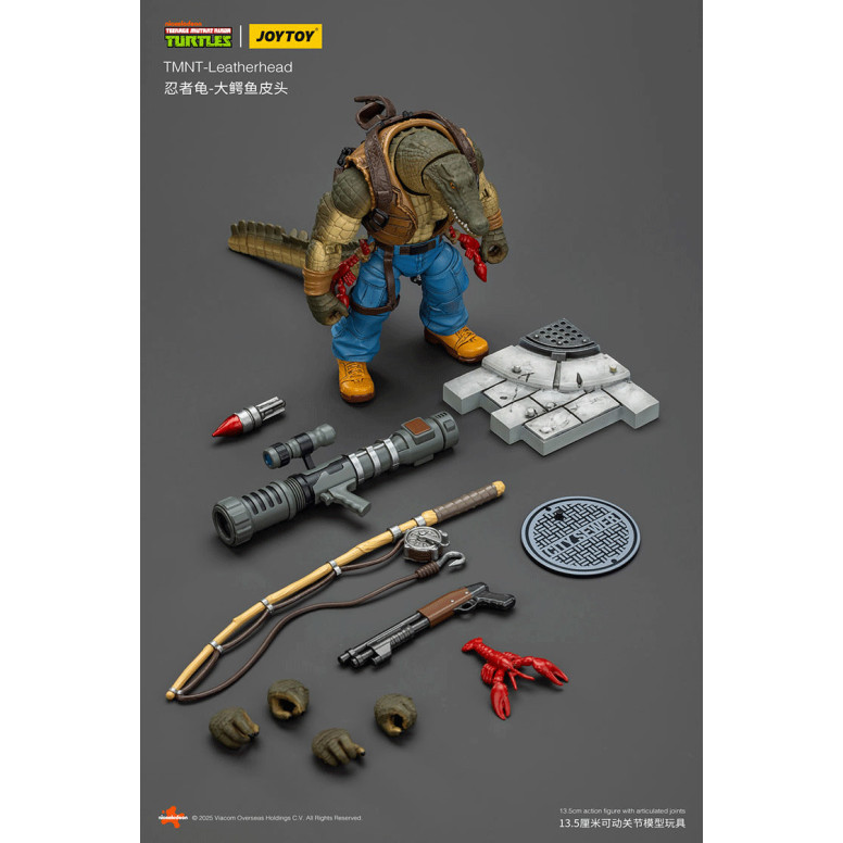 JoyToy TMNT - Leatherhead - Teenage Mutant Ninja Turtles 1/18