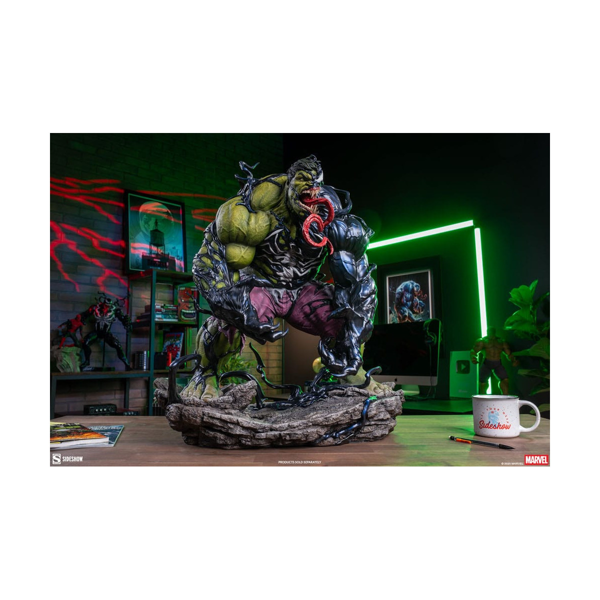 Sideshow Marvel - Formato Premium Venomized Hulk 1/4
