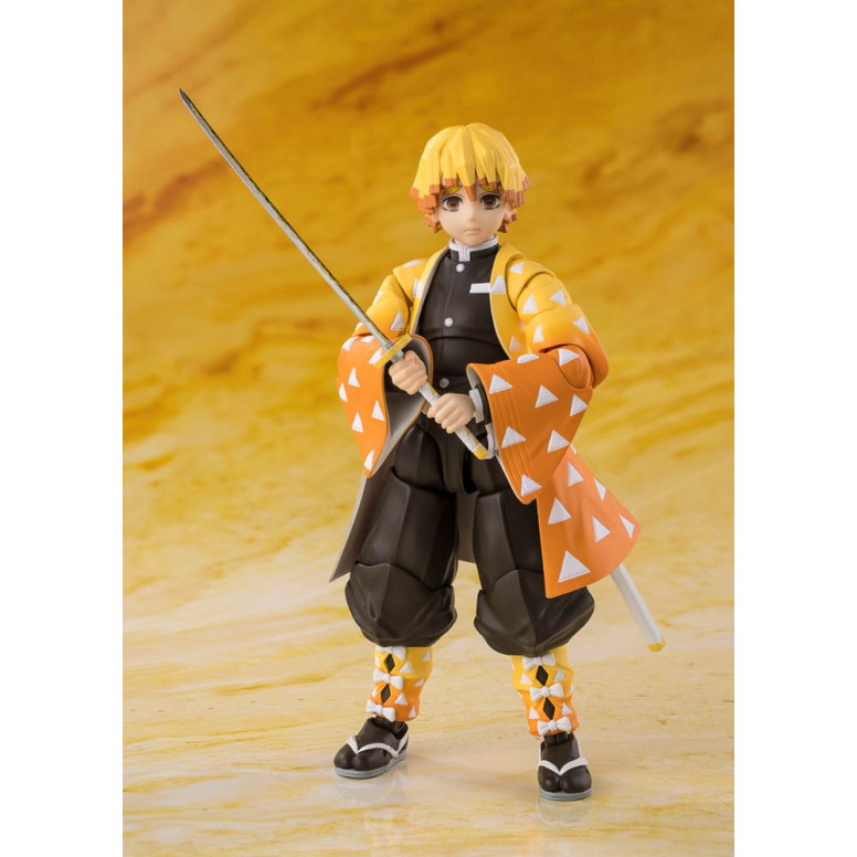Tamashii Bandai - Zenitsu Agatsuma - Demon Slayer: Kimetsu no Yaiba SH Figuarts SHF