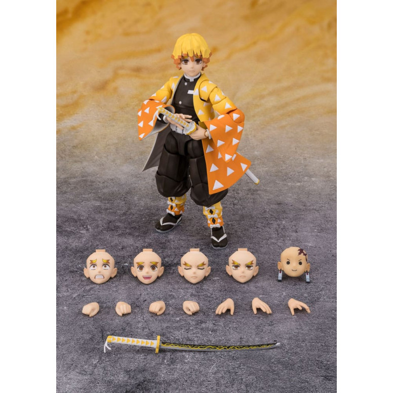 Tamashii Bandai - Zenitsu Agatsuma - Demon Slayer: Kimetsu no Yaiba SH Figuarts SHF