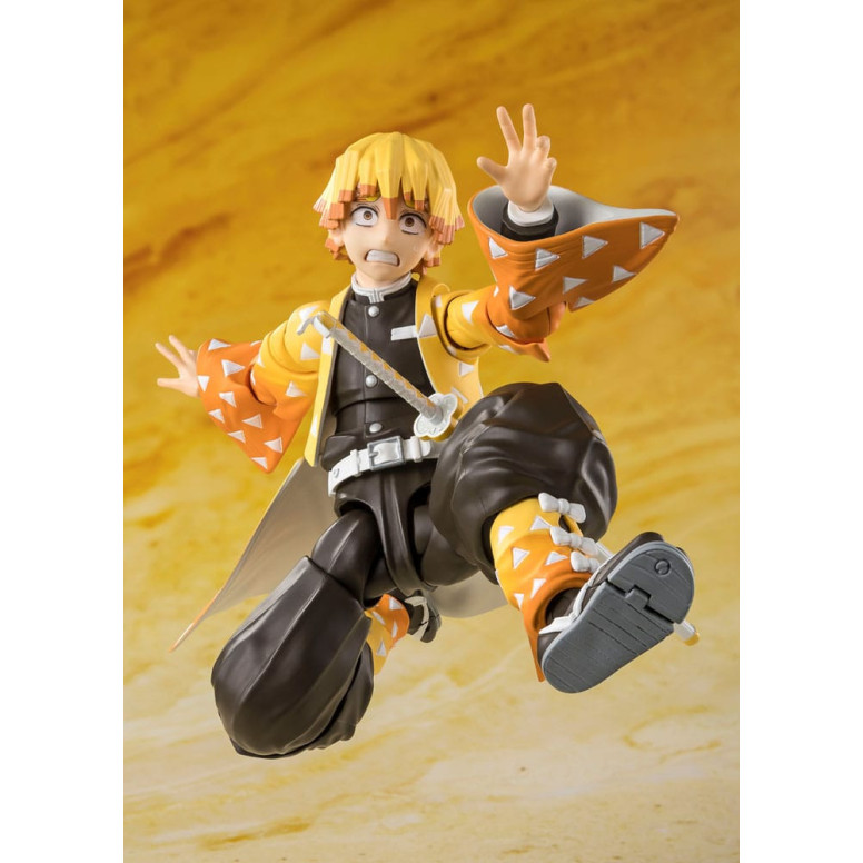 Tamashii Bandai - Zenitsu Agatsuma - Demon Slayer: Kimetsu no Yaiba SH Figuarts SHF