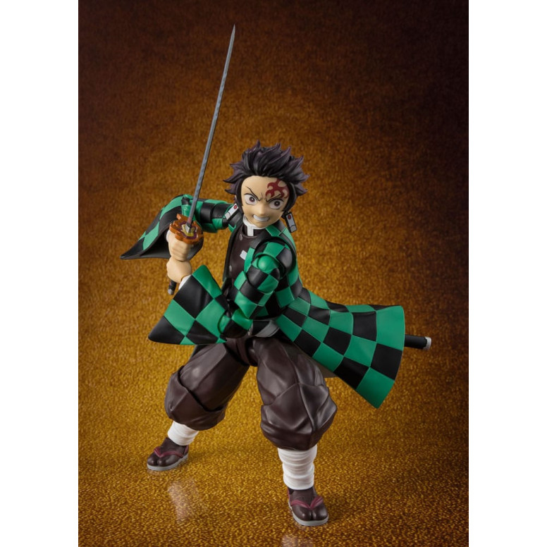 Tamashii Bandai - Tanjiro Kamado La battaglia finale nel castello dell'infinito - Demon Slayer: Kimetsu no Yaiba SH Figuarts SHF