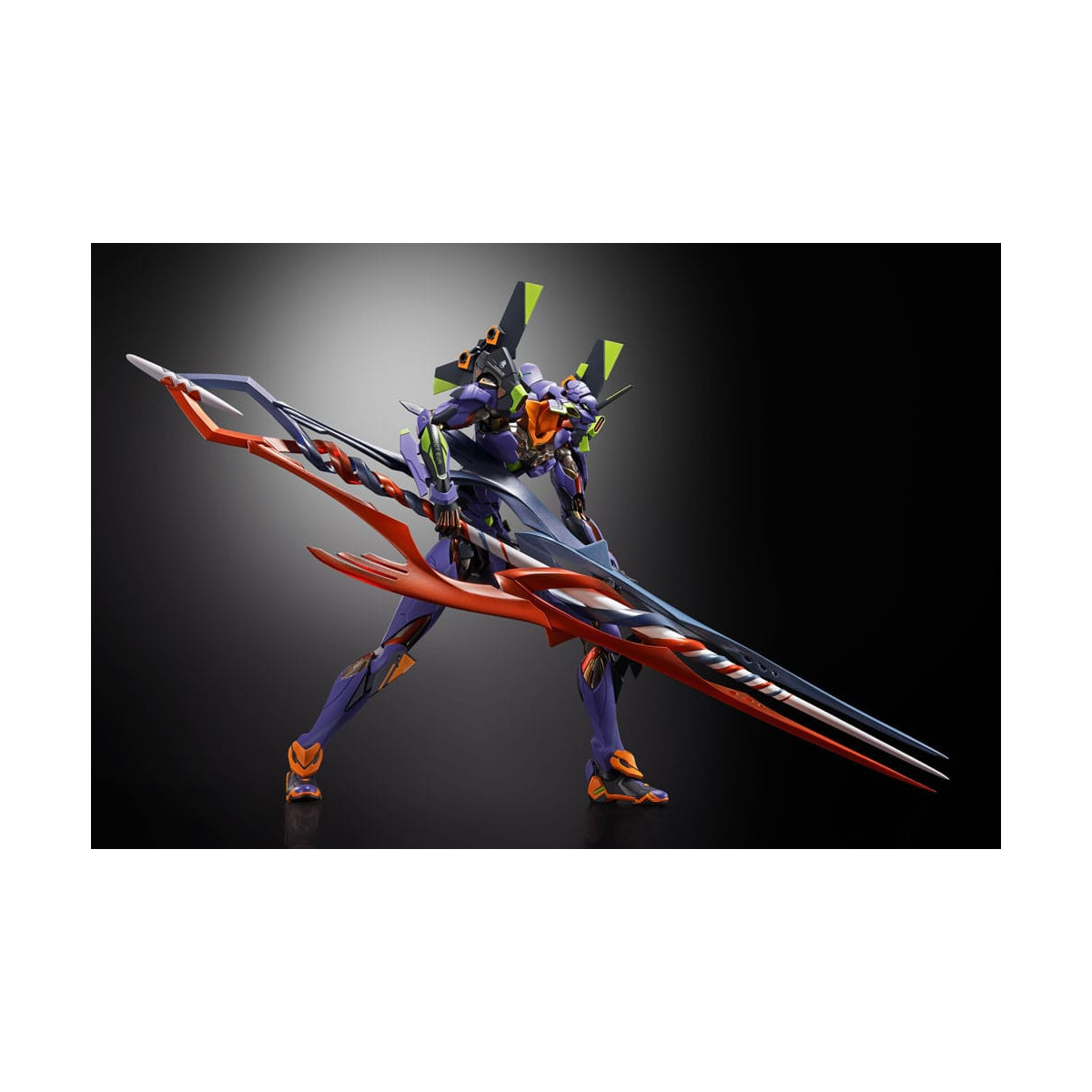 Tamashii Nations - EVA-01 Prova di tipo 30 con la Lancia di Gaius - Costruzione in metallo - Neon Genesis Evangelion