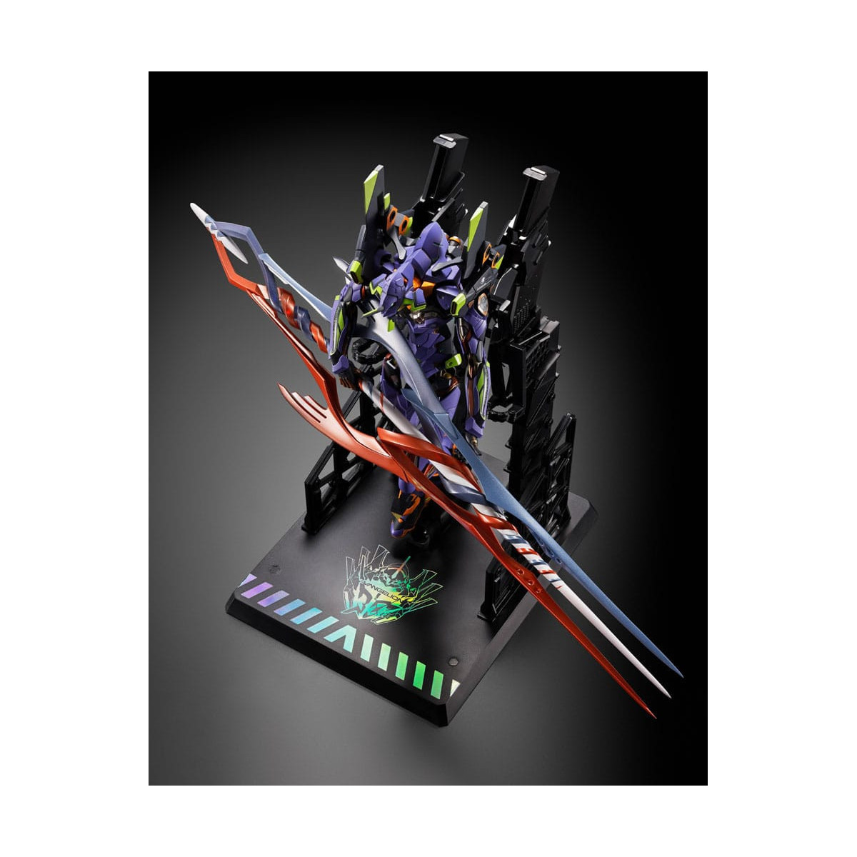 Tamashii Nations - EVA-01 Prova di tipo 30 con la Lancia di Gaius - Costruzione in metallo - Neon Genesis Evangelion