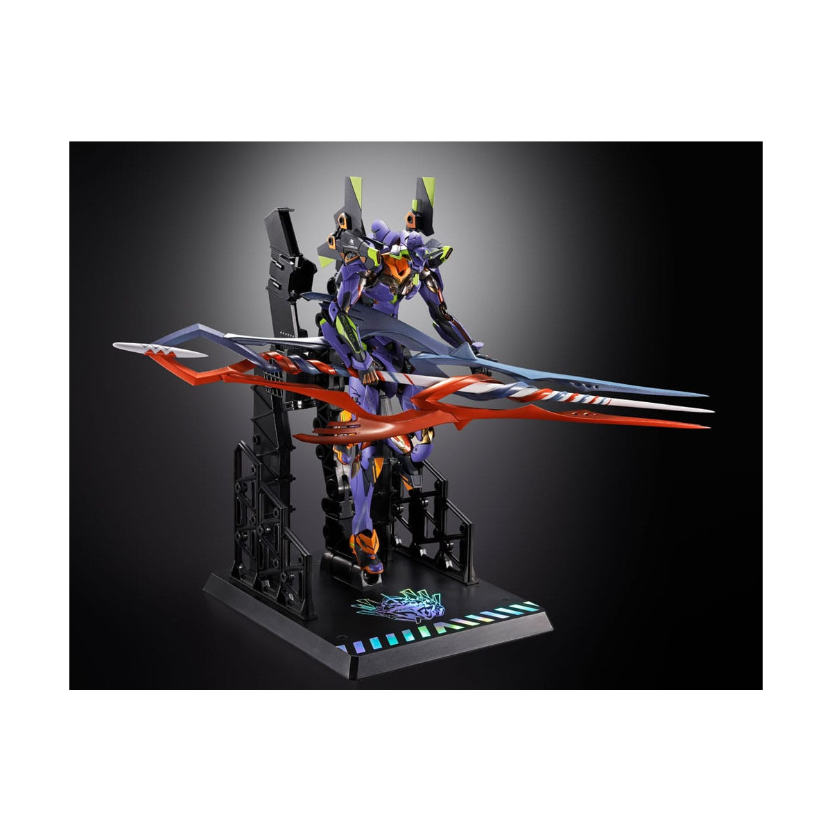 Tamashii Nations - EVA-01 Prova di tipo 30 con la Lancia di Gaius - Costruzione in metallo - Neon Genesis Evangelion