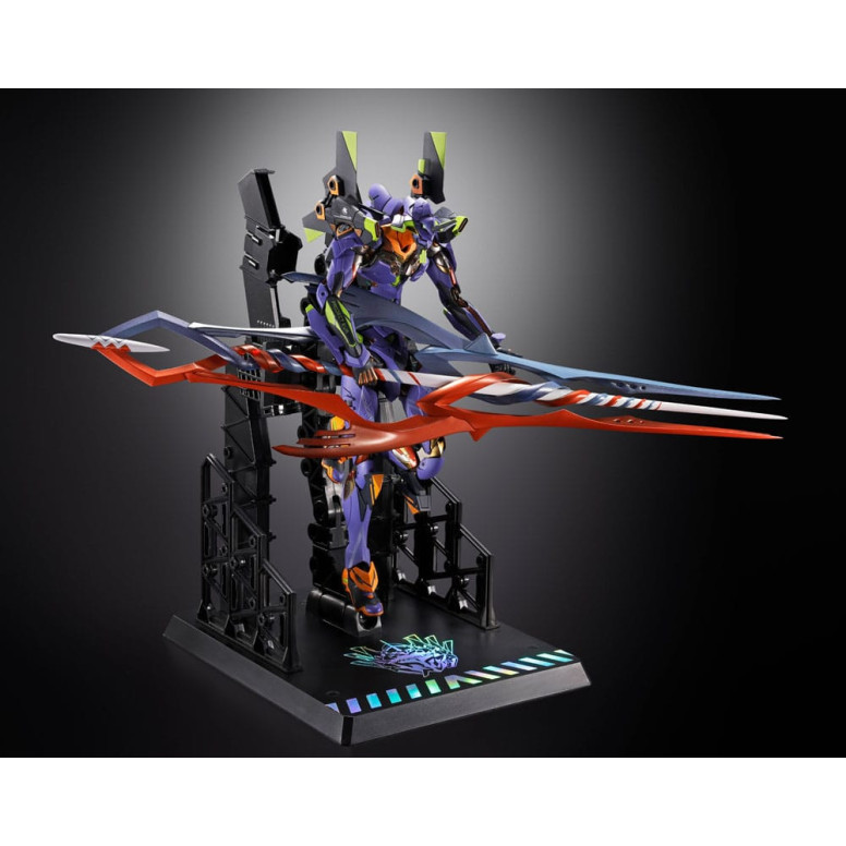 Tamashii Nations - EVA-01 Prova di tipo 30 con la Lancia di Gaius - Costruzione in metallo - Neon Genesis Evangelion