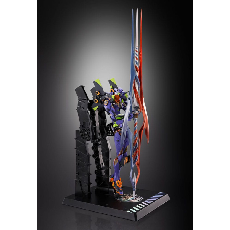 Tamashii Nations - EVA-01 Prova di tipo 30 con la Lancia di Gaius - Costruzione in metallo - Neon Genesis Evangelion