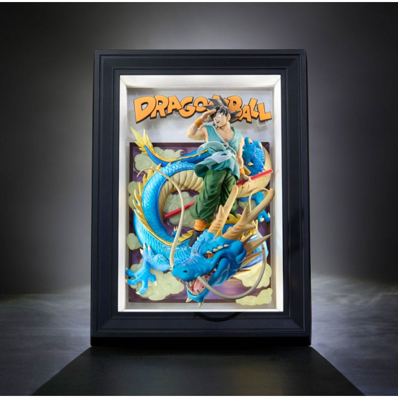 Tamashii Nations Dragon Ball Z - Tamashii Arte 3D Immagine in rilievo Son Goku &amp Dragon