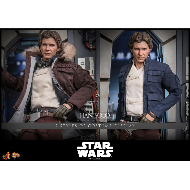 Hot Toys Star Wars L'Impero colpisce ancora - Han Solo Movie Masterpiece 1/6