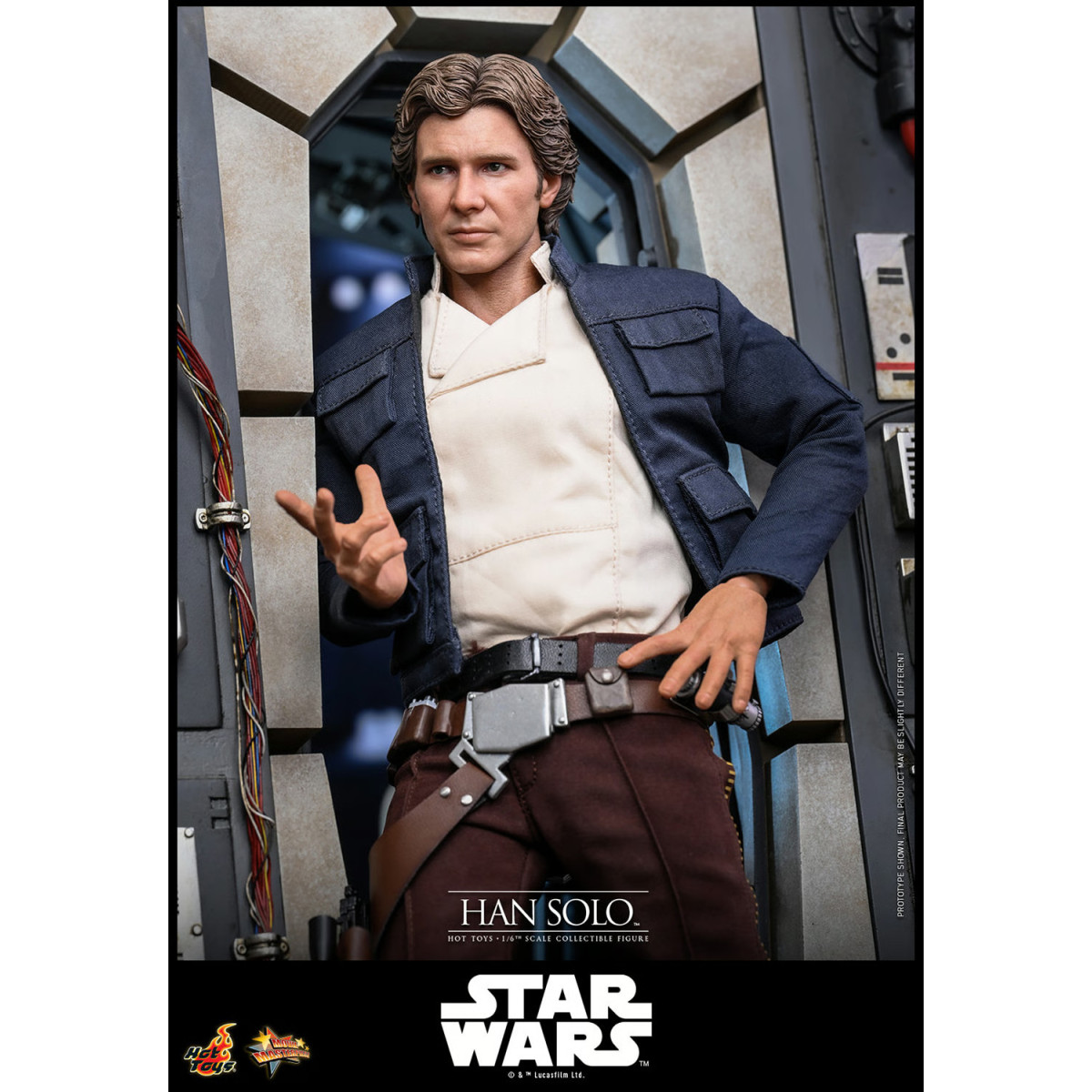 Hot Toys Star Wars L'Impero colpisce ancora - Han Solo Movie Masterpiece 1/6