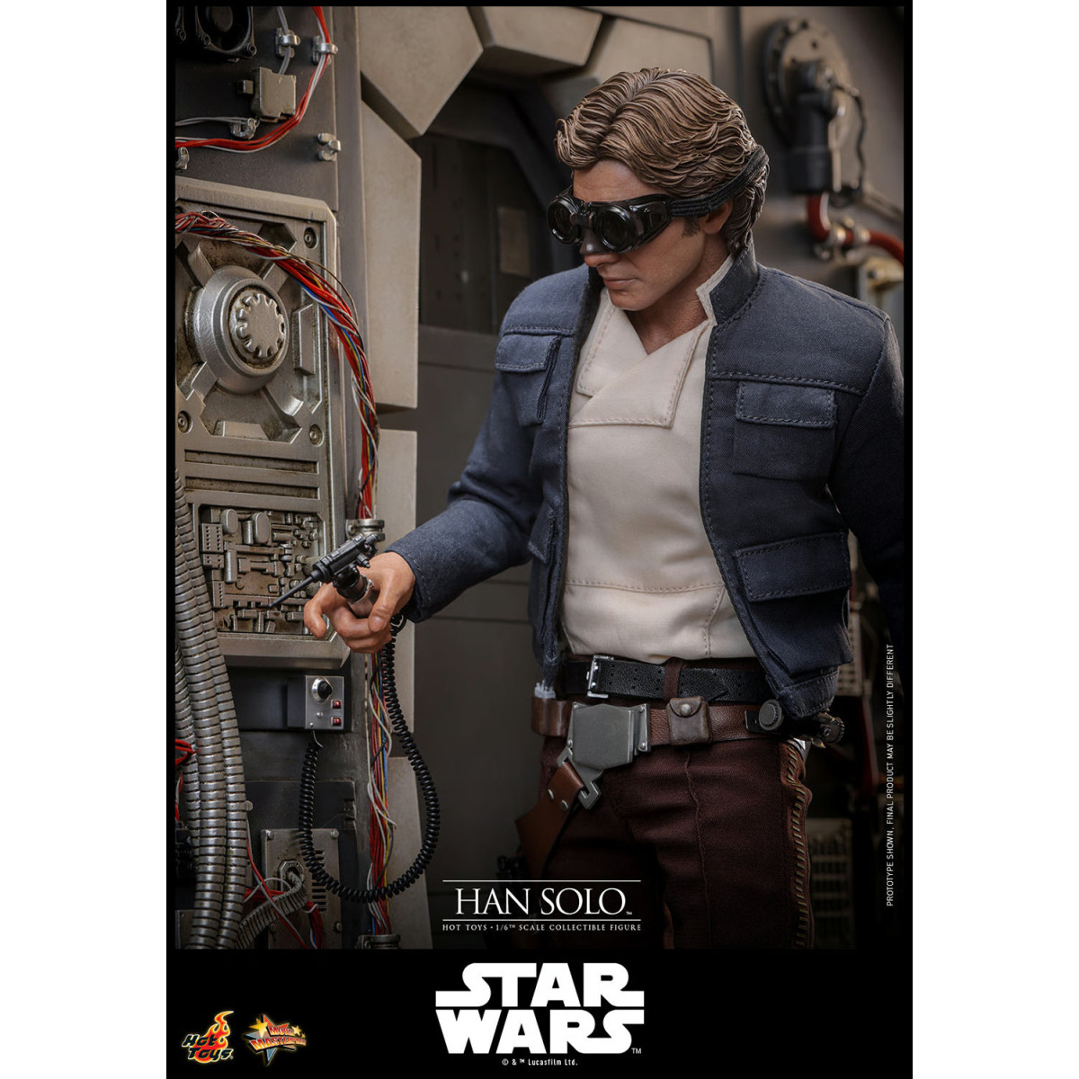 Hot Toys Star Wars L'Impero colpisce ancora - Han Solo Movie Masterpiece 1/6