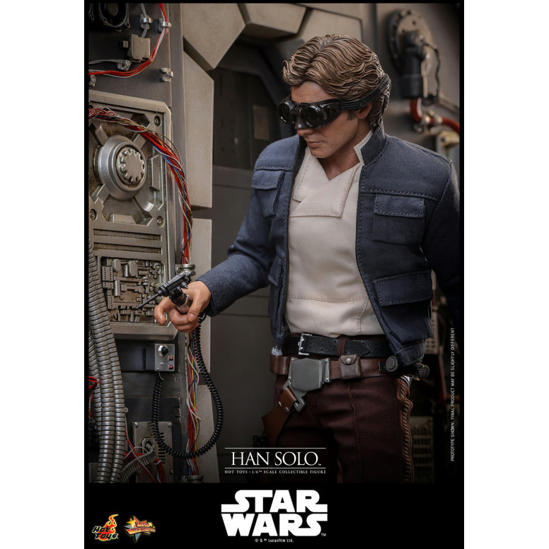Hot Toys Star Wars L'Impero colpisce ancora - Han Solo Movie Masterpiece 1/6