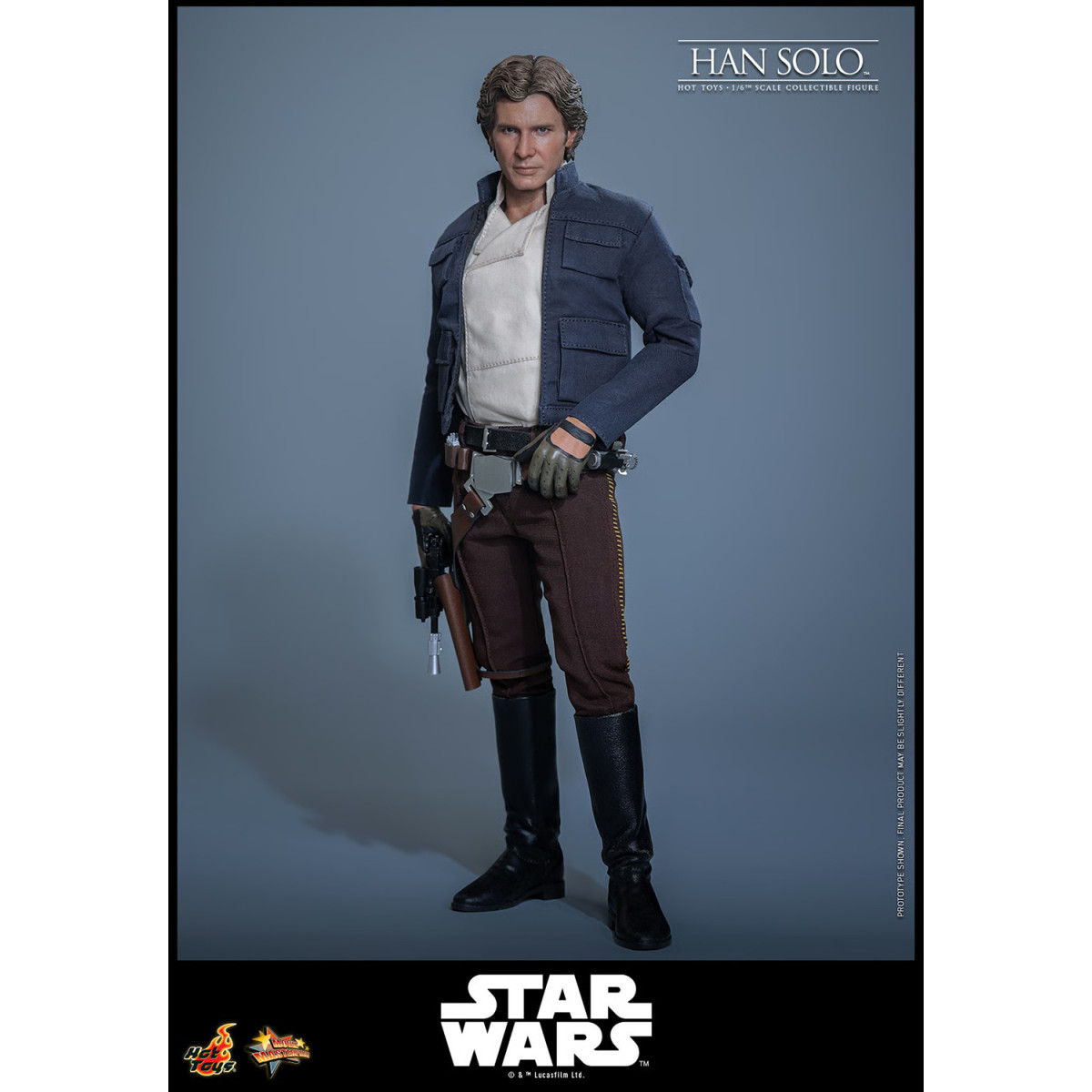 Hot Toys Star Wars L'Impero colpisce ancora - Han Solo Movie Masterpiece 1/6