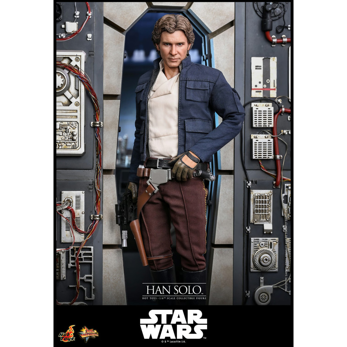 Hot Toys Star Wars L'Impero colpisce ancora - Han Solo Movie Masterpiece 1/6