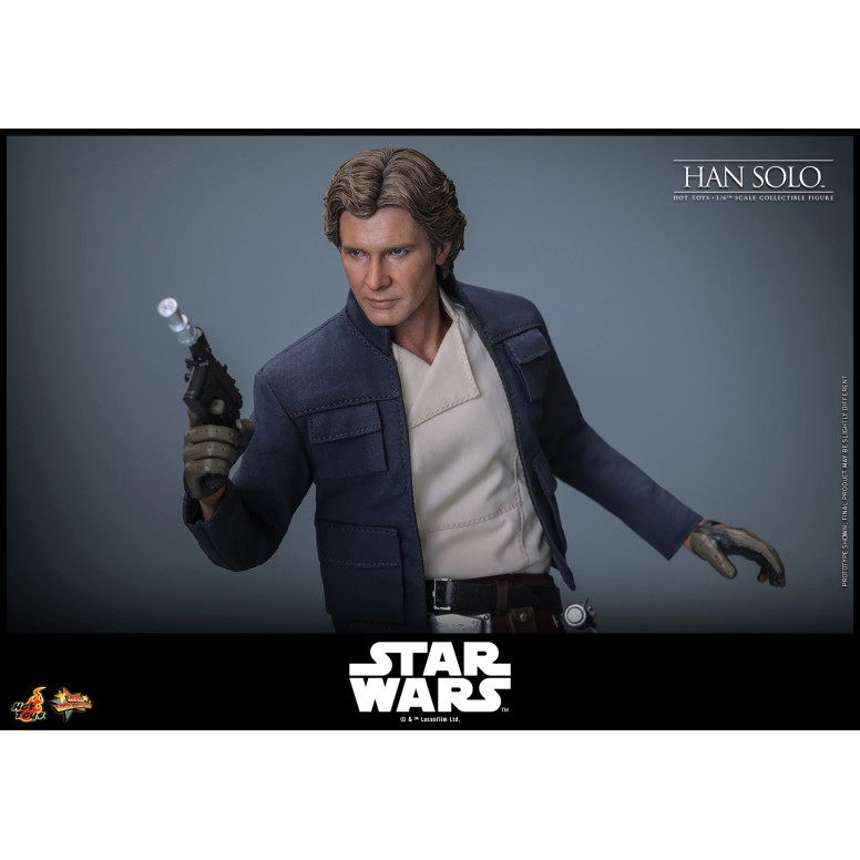 Hot Toys Star Wars L'Impero colpisce ancora - Han Solo Movie Masterpiece 1/6