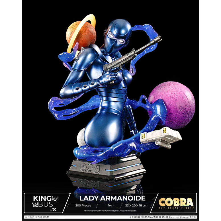 Cartoon Kingdom - Re Busto Signora Armanoide 1/4 - Cobra - Edizione Limitata