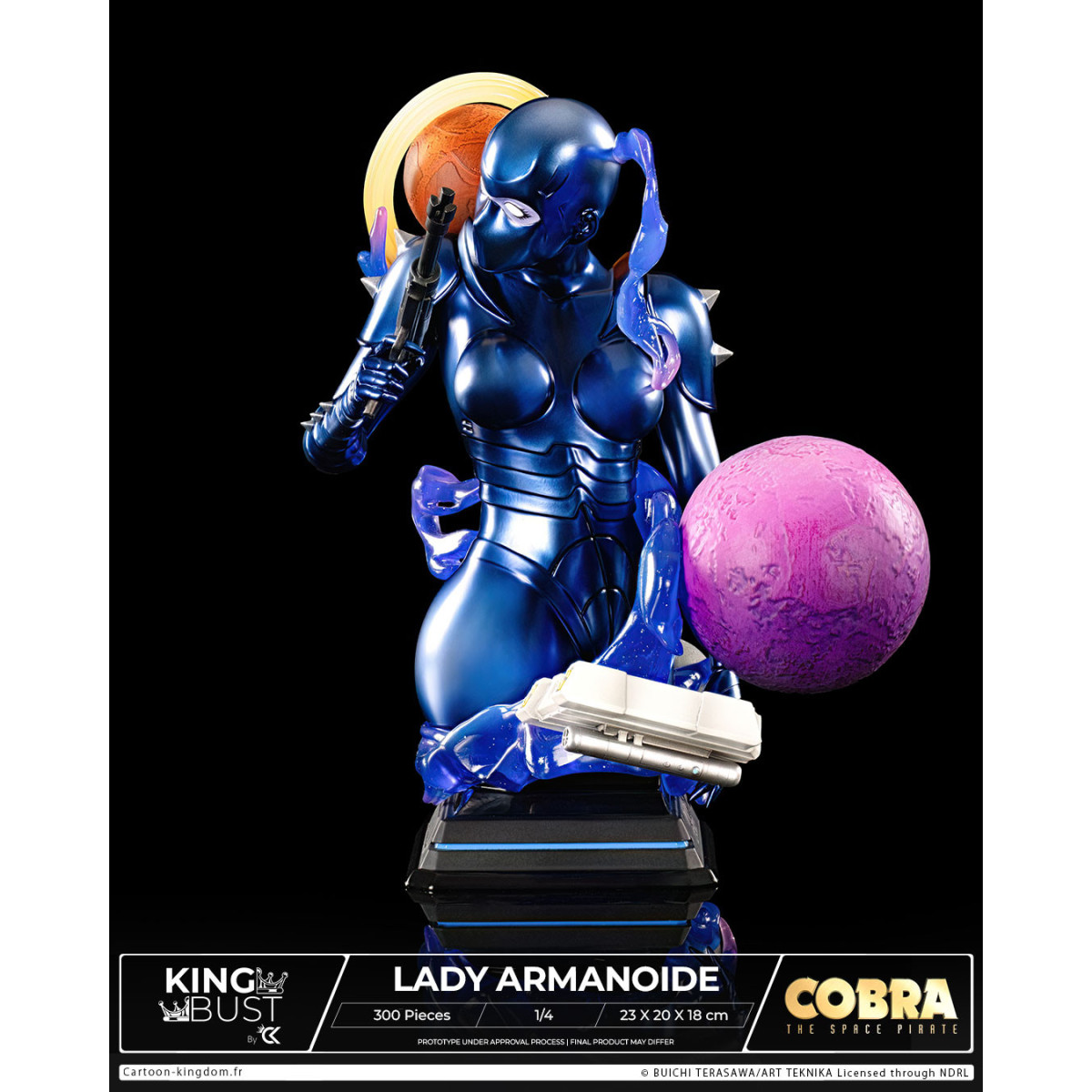Cartoon Kingdom - Re Busto Signora Armanoide 1/4 - Cobra - Edizione Limitata