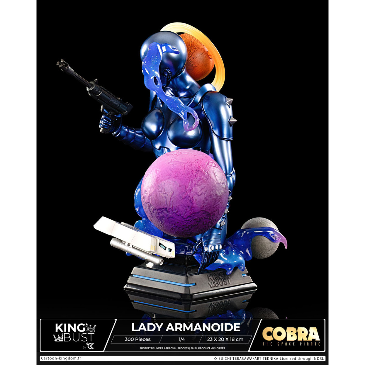 Cartoon Kingdom - Re Busto Signora Armanoide 1/4 - Cobra - Edizione Limitata
