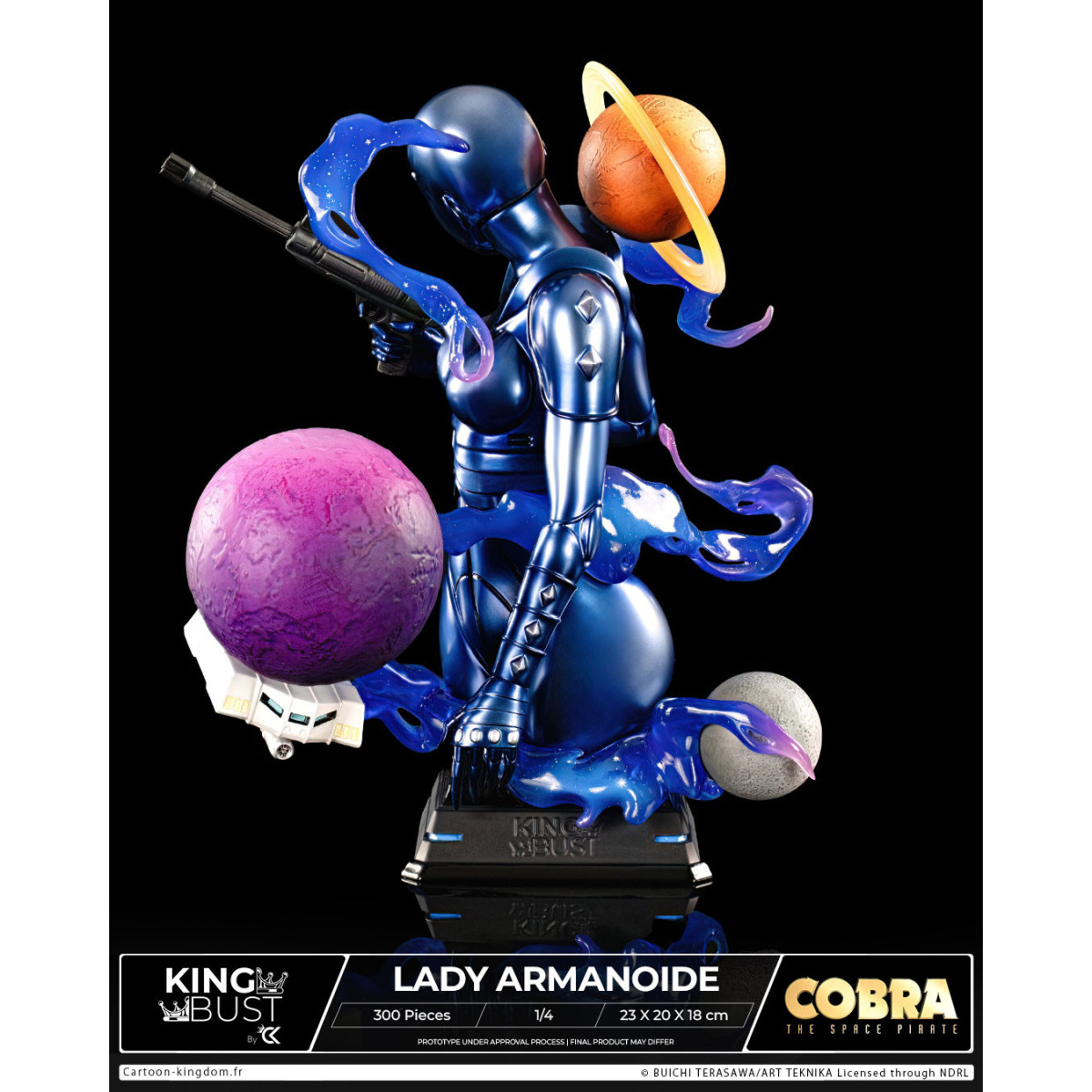 Cartoon Kingdom - Re Busto Signora Armanoide 1/4 - Cobra - Edizione Limitata
