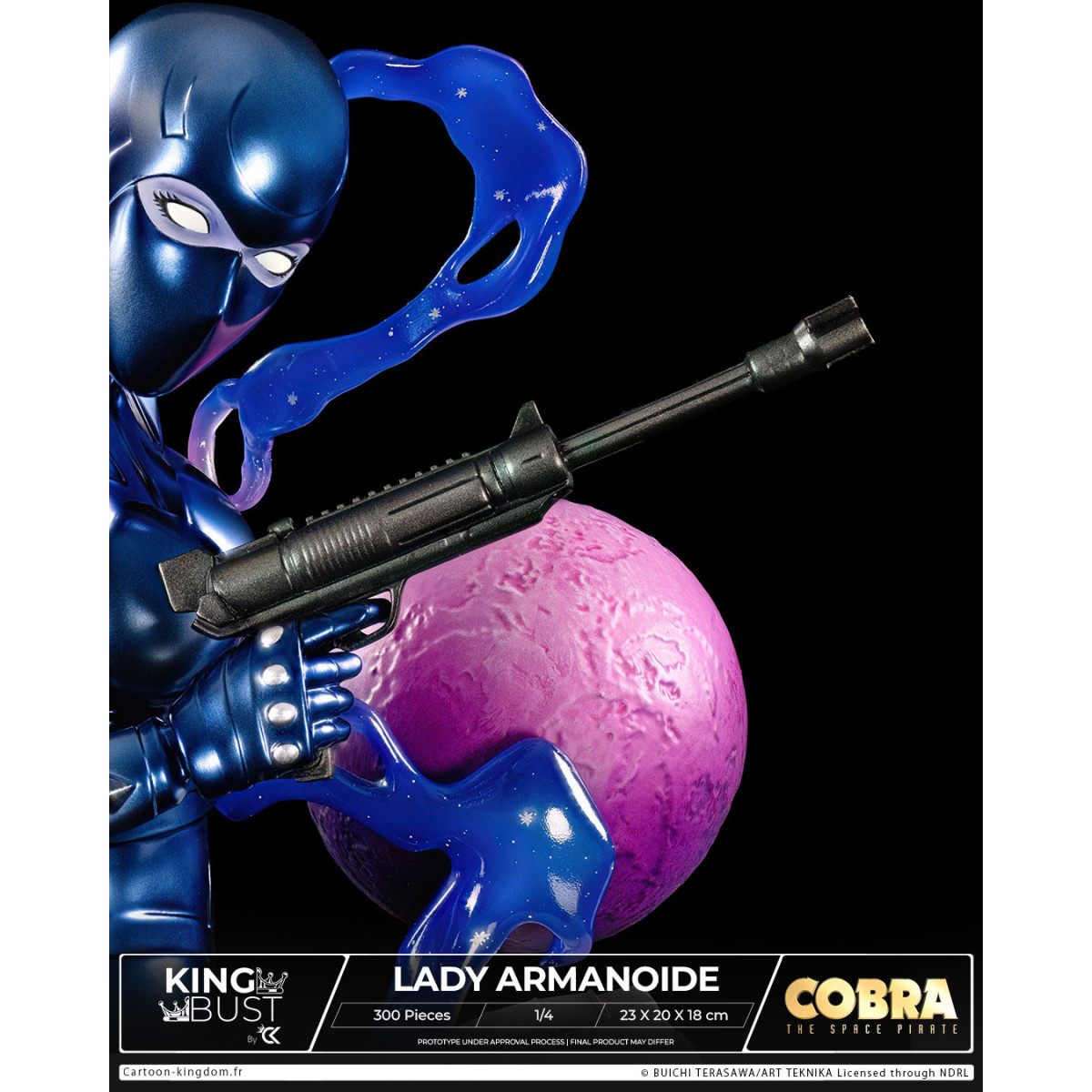 Cartoon Kingdom - Re Busto Signora Armanoide 1/4 - Cobra - Edizione Limitata