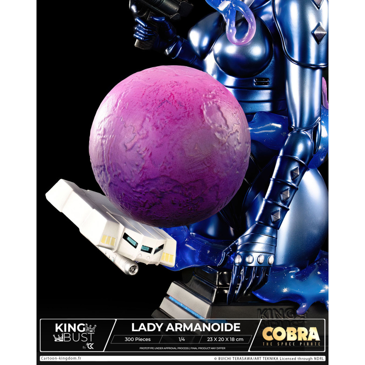 Cartoon Kingdom - Re Busto Signora Armanoide 1/4 - Cobra - Edizione Limitata