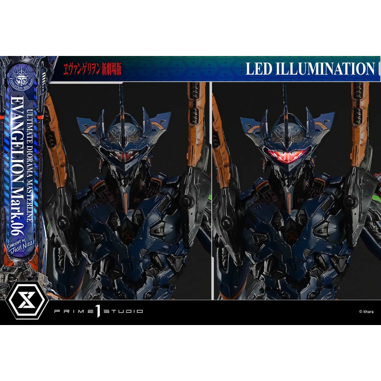 Prime 1 Studio Ricostruzione di Neon Genesis Evangelion - Mark.06 Versione Bonus (Ideazione di Josh Nizzi) Ultimate Diorama Mast