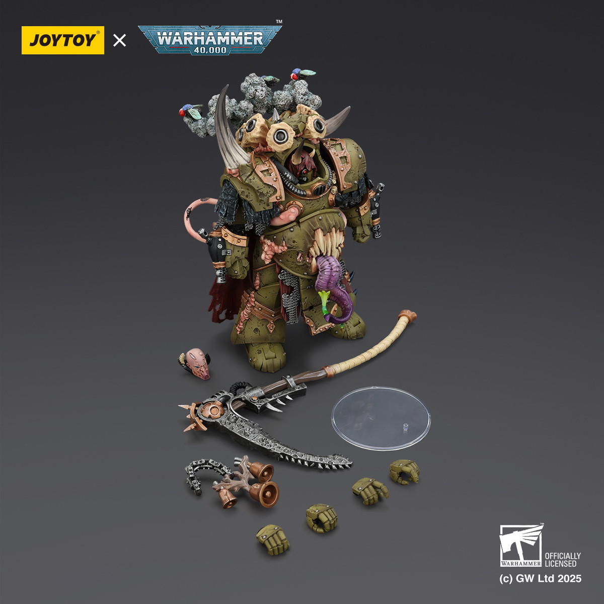 Joytoy - Warhammer - World Eaters - Angron Daemon Primarch of Khorne 1/18 - Warhammer 40000 Figurina