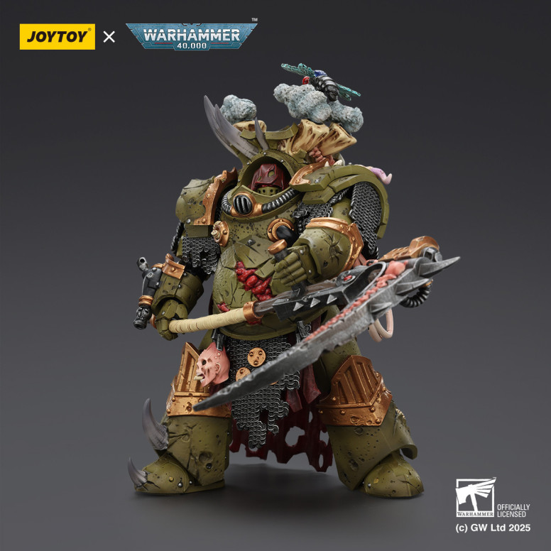 Joytoy - Guardia della Morte - Deathshroud Terminator 1 con Manreaper e Plaguespurter Gauntlets 1/18 - Warhammer 40k