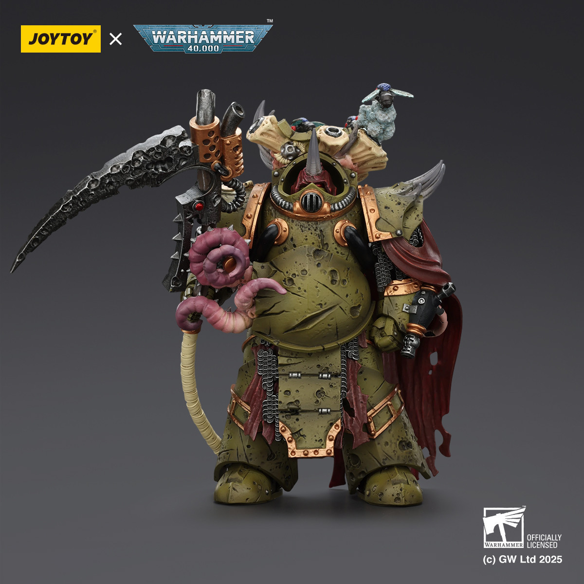 Joytoy - Guardia della Morte - Deathshroud Terminator 2 con Manreaper e Plaguespurter Gauntlets 1/18 - Warhammer 40k