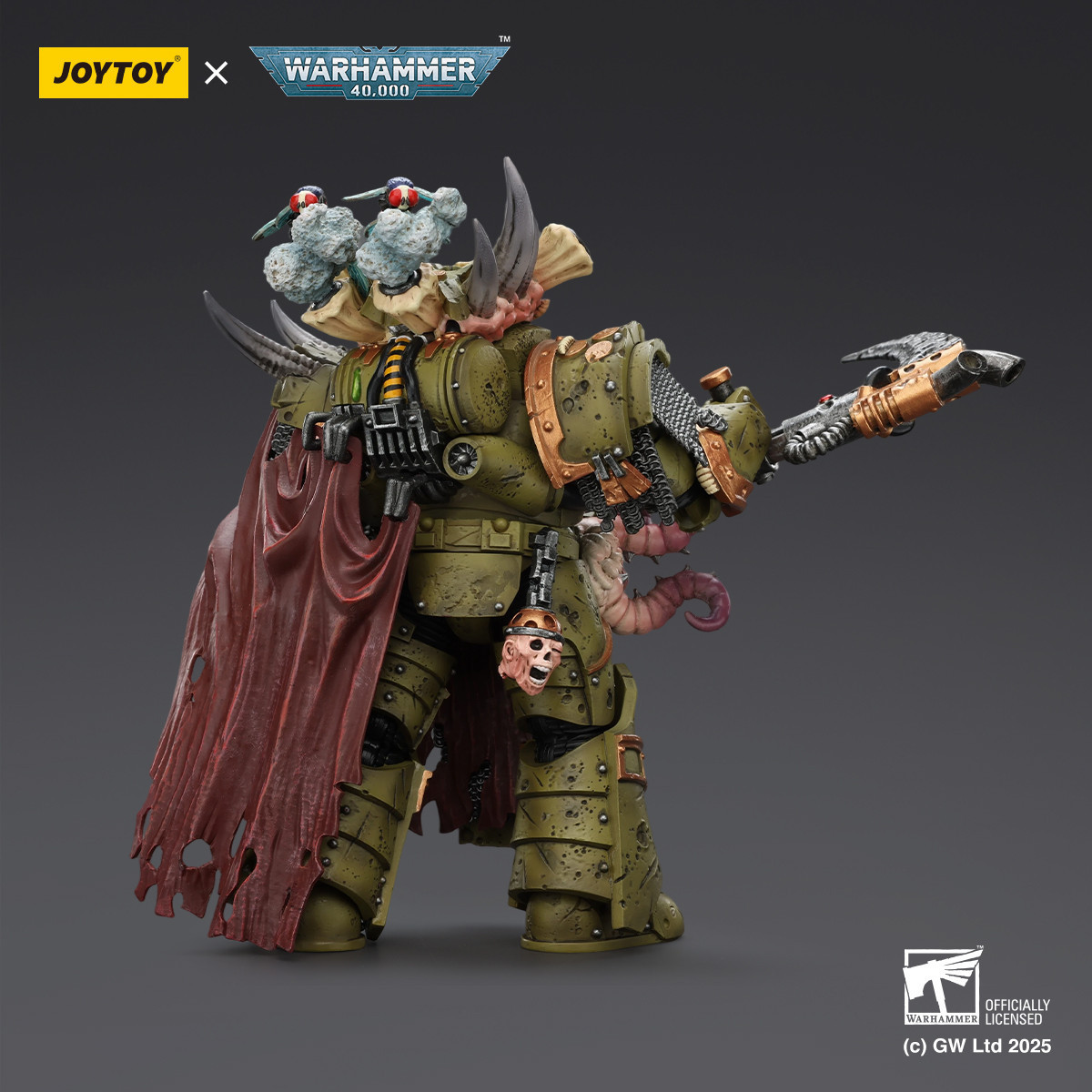 Joytoy - Guardia della Morte - Deathshroud Terminator 2 con Manreaper e Plaguespurter Gauntlets 1/18 - Warhammer 40k