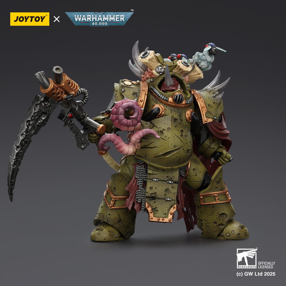 Joytoy - Guardia della Morte - Deathshroud Terminator 2 con Manreaper e Plaguespurter Gauntlets 1/18 - Warhammer 40k